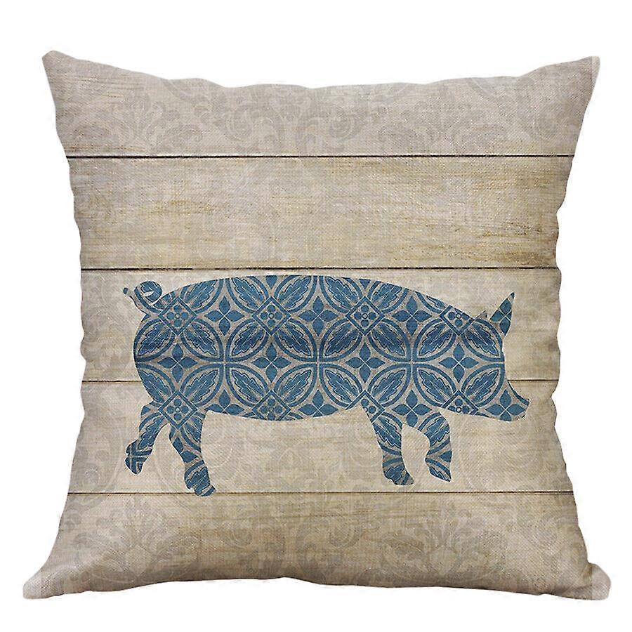 ヴィンテージ印刷コットンリネンクッションカバーソファ枕カバー家の装飾デザイン1613jpjcjh