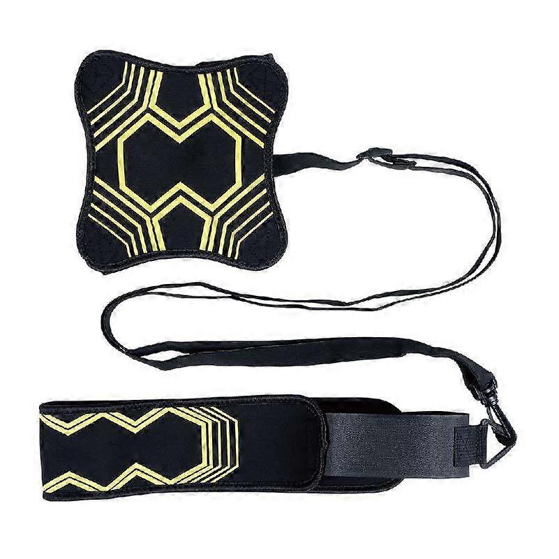 ZK-Soccer Kick/Throw Coach Single Practice Training Auxiliary Control Adjustable Belt Children Adults