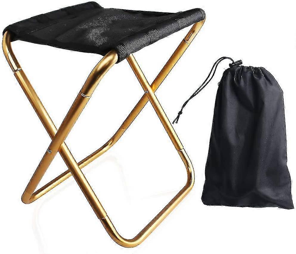 Outdoor Stool Foldable, Camping Aluminum Folding Stool Foldable--