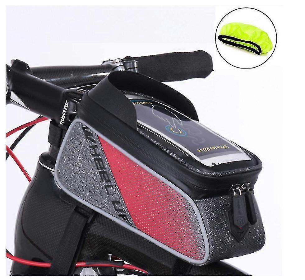 Bike Frame Bag, Waterproof Cycling Front Top Tube Pouch Pannier