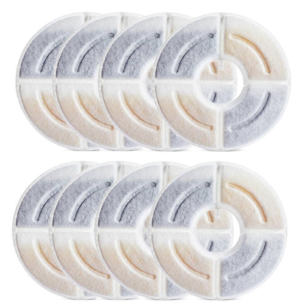 Cat Water Fountain Filter, Pack Of 8 Pet Fountain Filter System Replacement Filters For Flower Foun