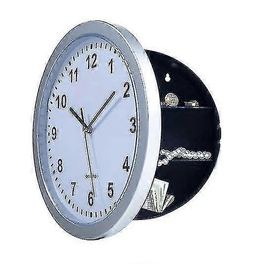 Wall Clock Home Safe Clock Safe Hidden Storage Valuables Box