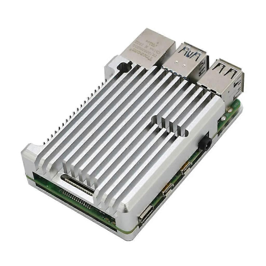 Aluminum Alloy Cooling Heat Sink Housing Case for Raspberry Pi 4 Model B 4B