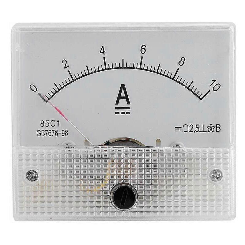 DC 85C1 Analog Current Voltage Ammeter and Voltmeter, Analog Current Ammeter and Voltmeter(10A Ammeter)