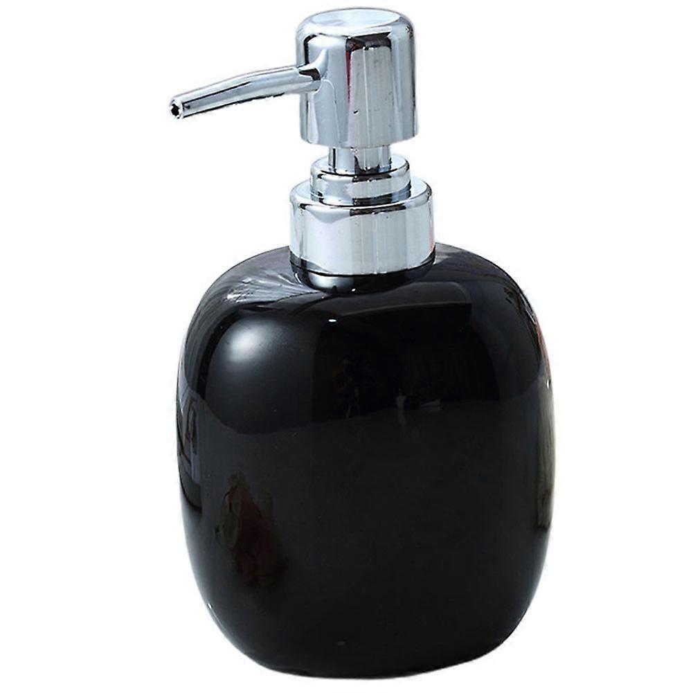 450ml Ceramic Empty Refillable Bathroom Liquid Lotion Dispenser Pump Bottle KAESI