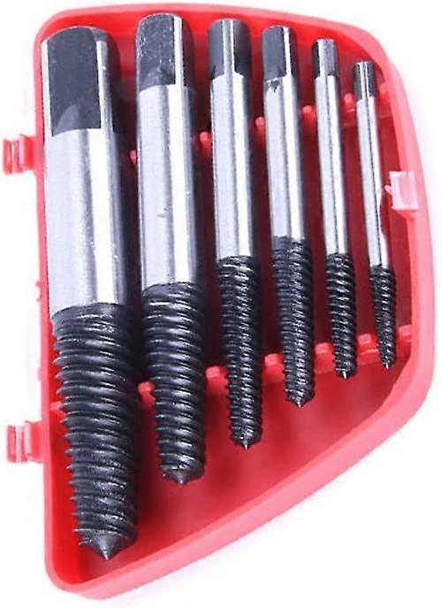 Broken Screw Extractor Multi Slotted Screw Extractor Kit(6pcs)