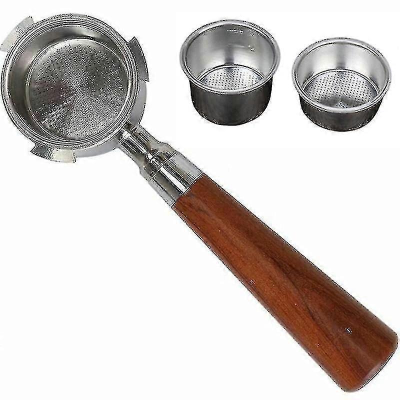 51 مم لماكينة Delonghi Ec685 Ec680 مع وعاءين لمسحوق القهوة مقاس 51 مم