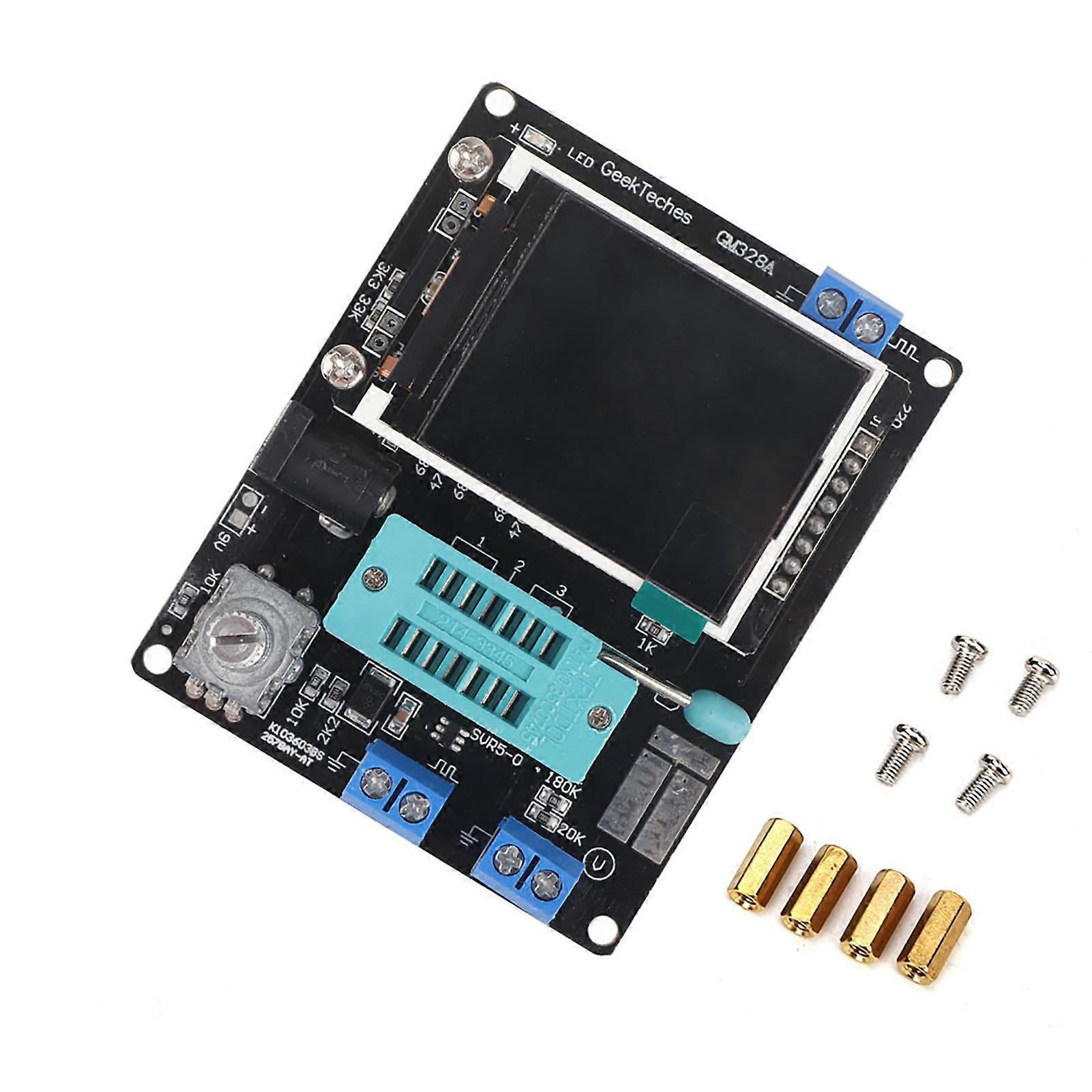 GM328 Fertiger Kleinbildschirm-Transistortester Frequenzspannungsmessung PWM-Generator