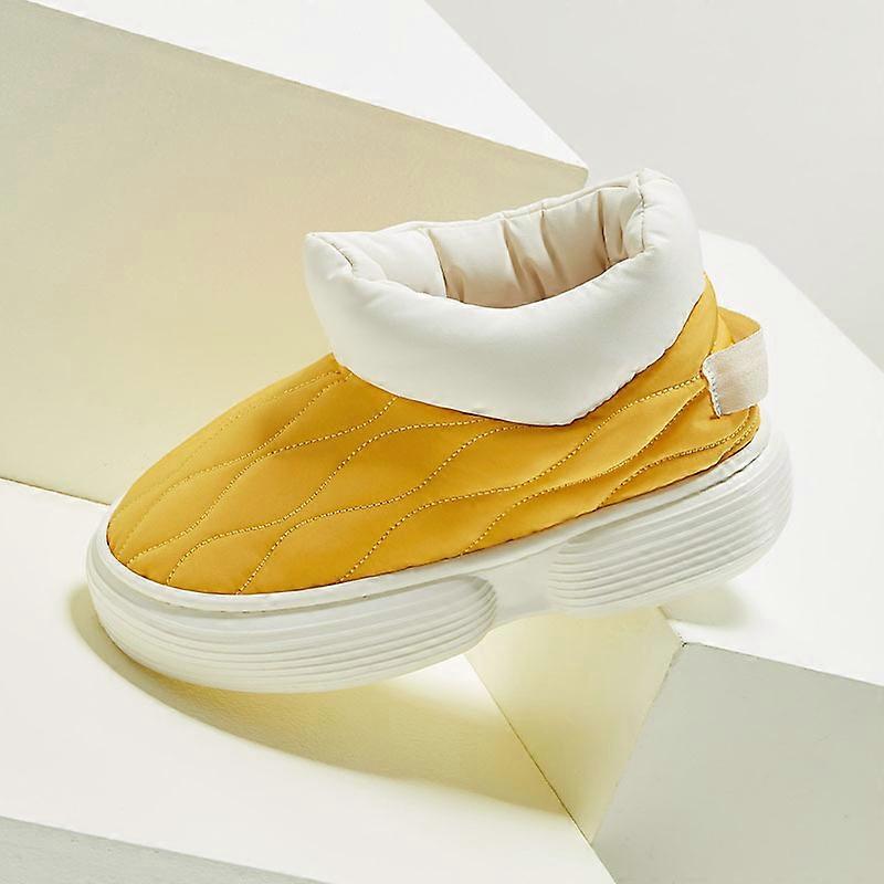 formica amore autunno e inverno moda gioventù coppia alla moda scarpe di cotone in lattice spesso per uomini e donne da indossare capispalla