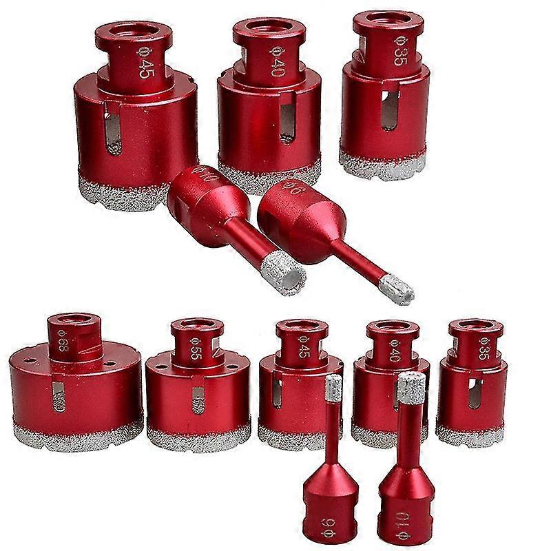 M14 Thread Dry Vacuum Brazed Diamond Drilling Core Bit Ceramic Tile Hole Saw Granite Marble Drill Bits Hole Cutting Tool