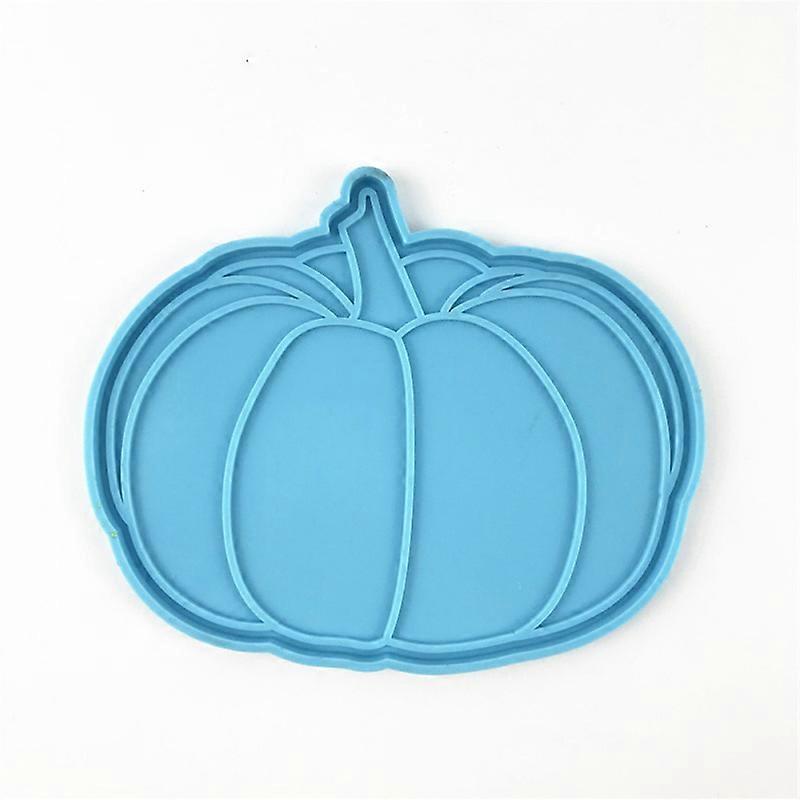 1 stk halloween gresskar coaster silikon form DIY te kaffe kopp matte epoksy harpiks former hjem skrivebord dekorasjon