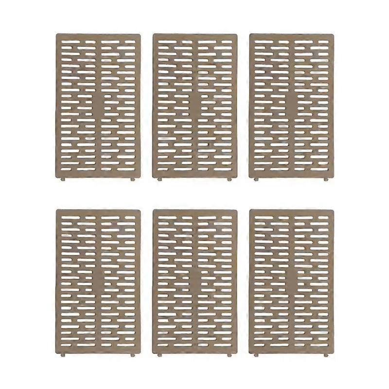 6/10 Pieces Plastic Tree Trunk Protector Tree Guard Bark Plant Protectors