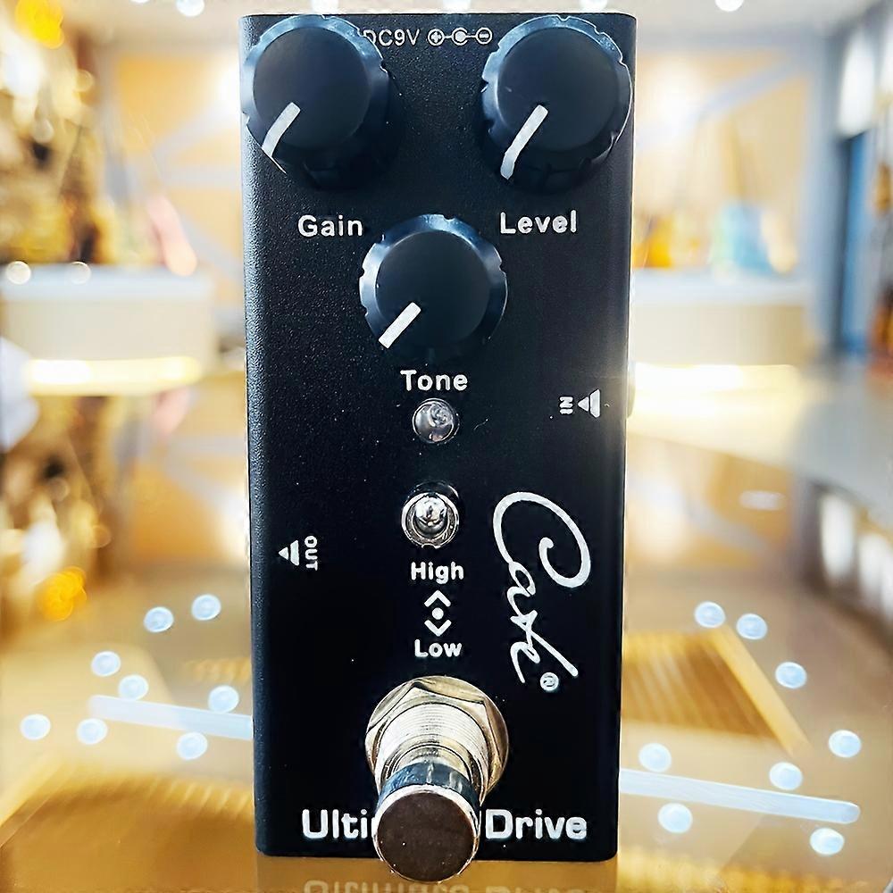 Classic Overload Metal Distortion Pedal - American & British Distortion Effects - Compact Size - 9V Power Supply Compatible