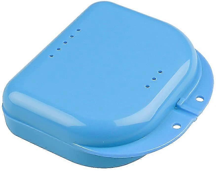Braces Fixing Box With Vent Hole blue 1PCS