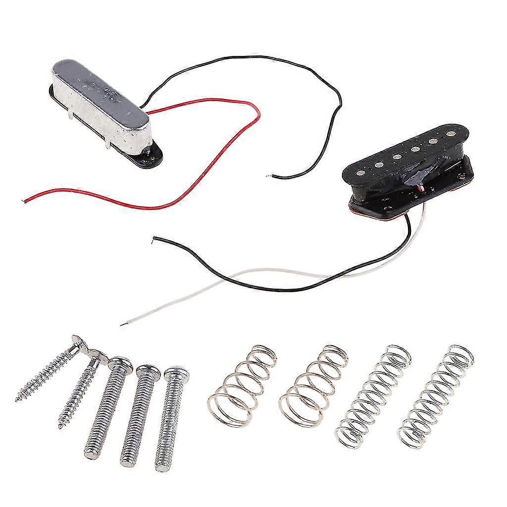 Guitar Pickup Vintage Neck Bridge For Tl 6 String Silver