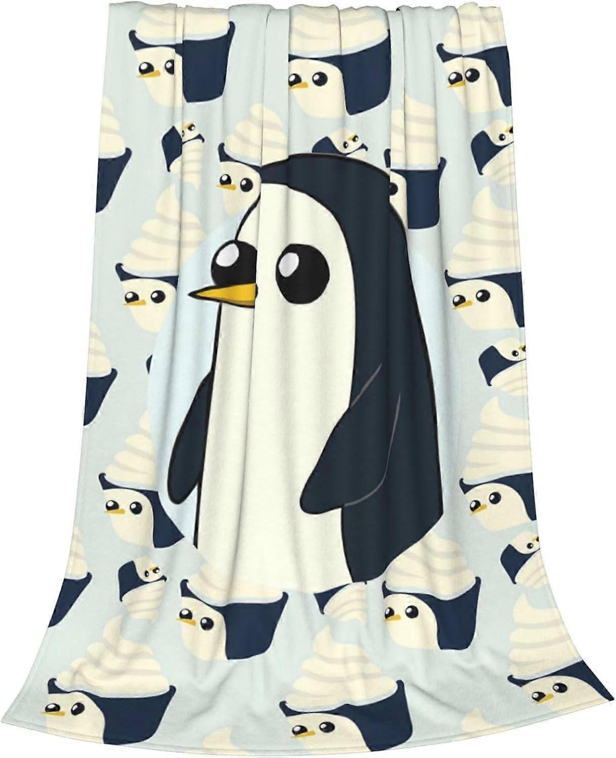 Cartoon Adventure Time Ultra-Soft Lance Cobertor Cobertor de lã quente Cobertor de flanela para sofá-cama Sofá Quarto Bedding-1606