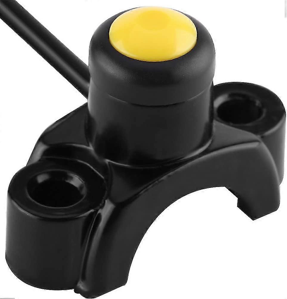 Motorcycle  Handlebar Control Switch, Universal Handlebars Mount Engine Start Stop Kill Button Switch