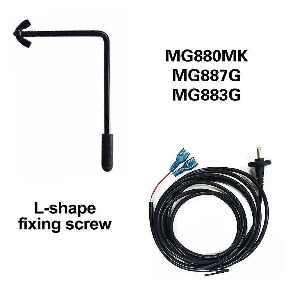 High Quality DC Cable to Connect Power Source and Trail Cameras +L Shape Hunting Camera Mounts Fixed To Trees or Woods