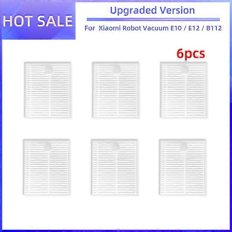 For Xiaomi Robot Vacuum E10, E10C, E12, B112 Replacement Parts Side Brush Hepa Filter Mop Rag Spare Parts Accessories   Carpet Sweepers