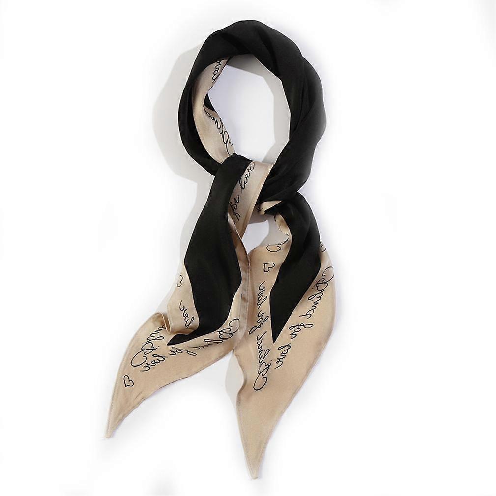 Decorative Package Scarf Stripe Wraps Multi Purpose Neckerchief for Lady