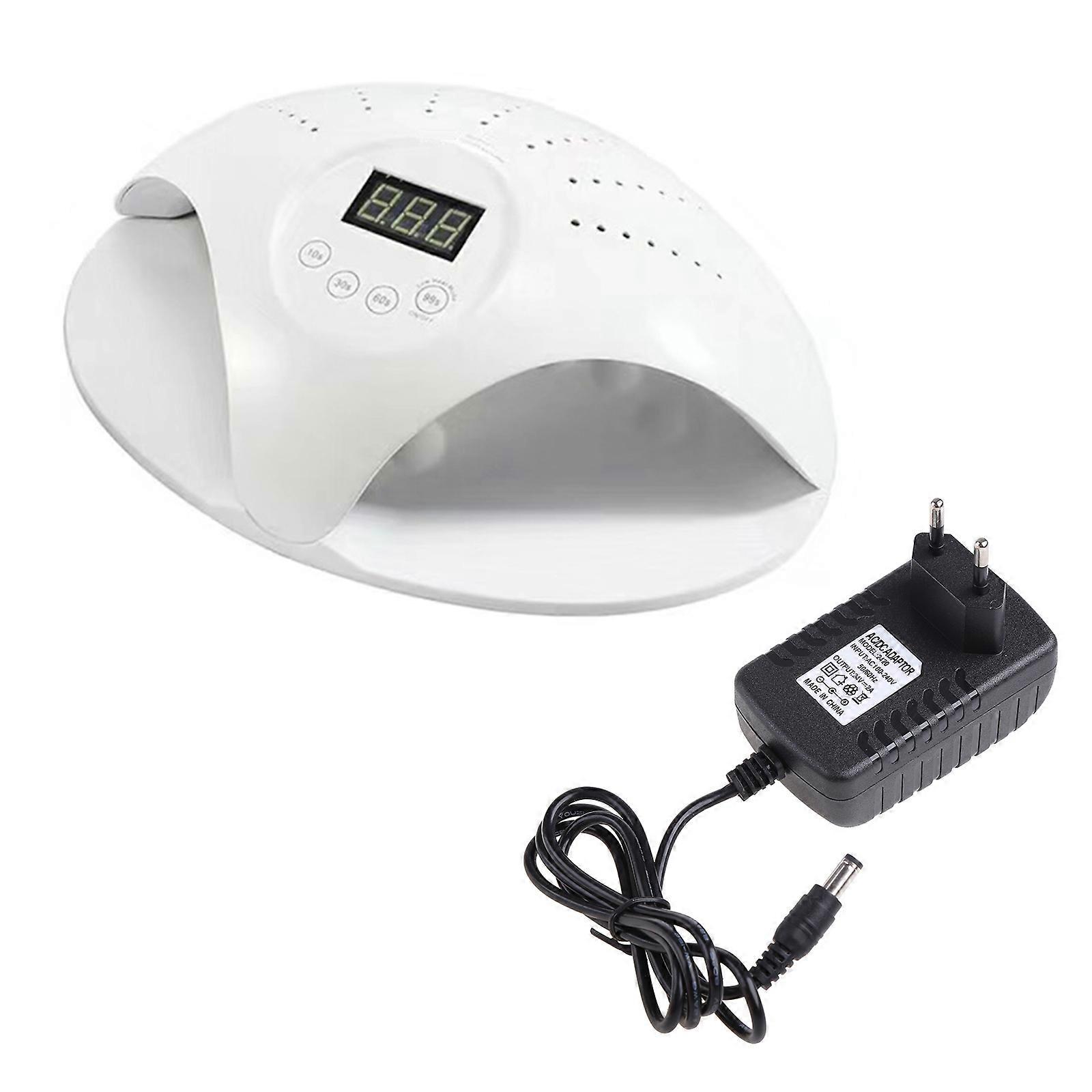 48W Nail Lamp UV Dryer Auto Sensor LED Gel Timer Settings Machine Curing Light