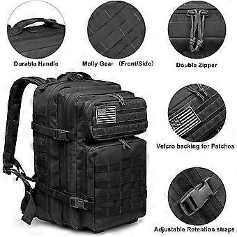 Sac à Dos Militaire 45L - Randonnée, Camping, Parfait Pour L'outdoor !