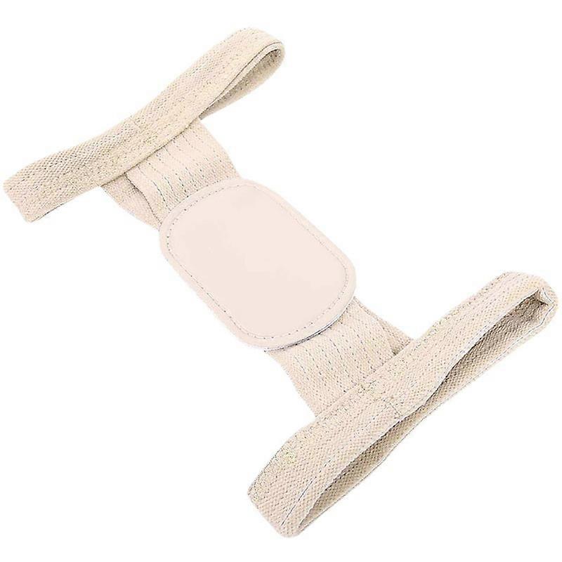 Belt for correcting the round back, adjustable, against round back, suitable for adults and students, beige (size S)