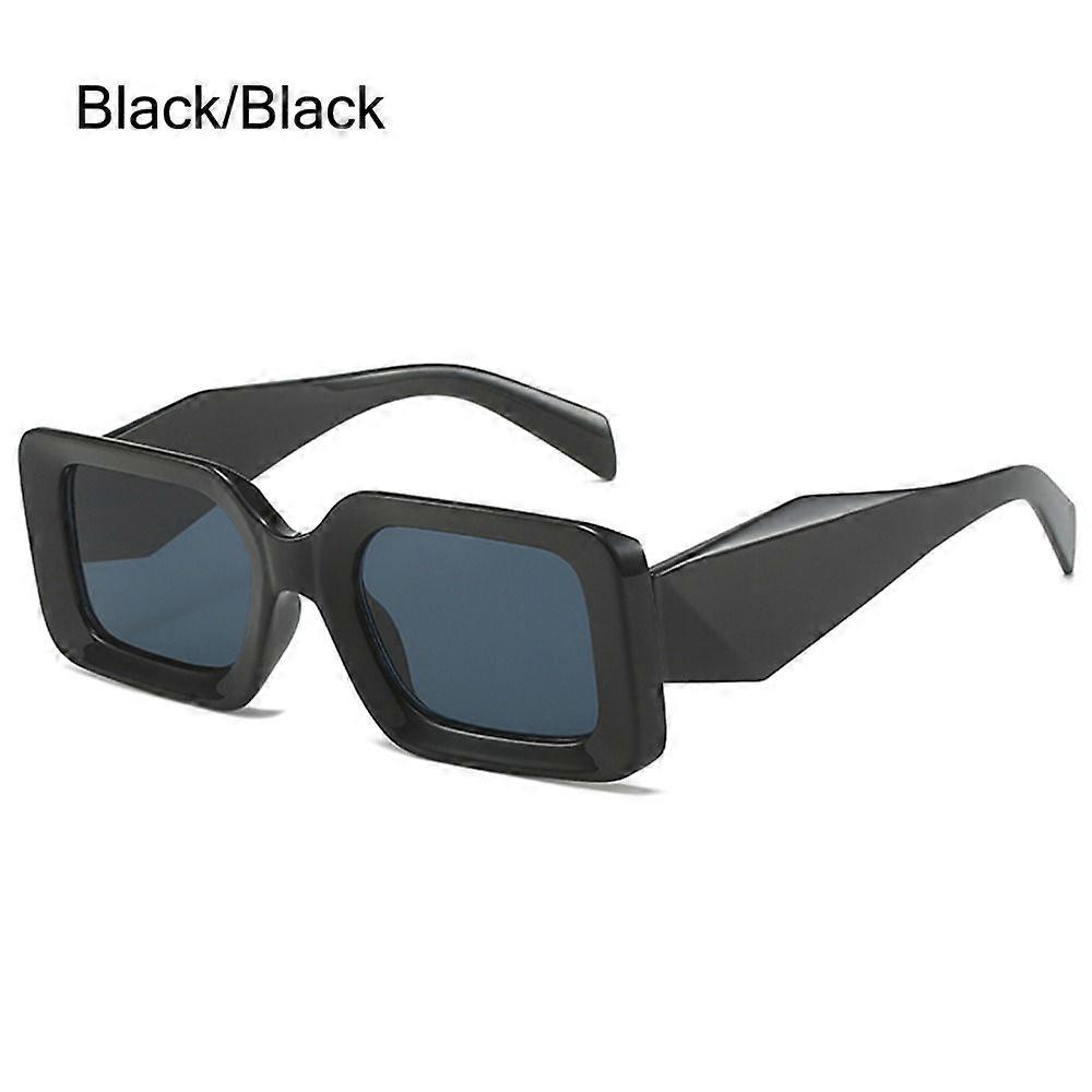 2023 Ladies Popular Women's Rectangle Sunglasses UV400 Big Frame Brand Design Men Sun Glasses Summer Trend New Eyewear