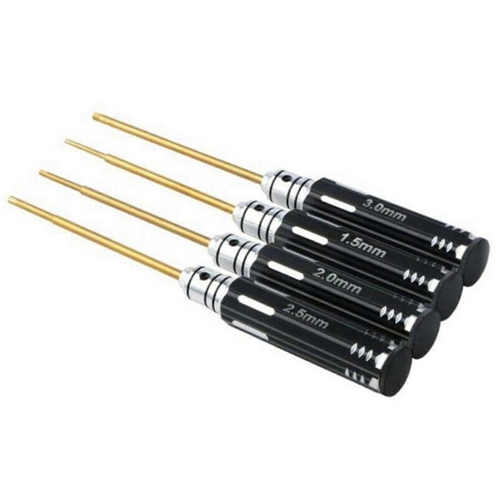 4 in 1 Aluminum Alloy Hex Handle Socket Screwdriver Model Repair Purpose Tool JIKAIX