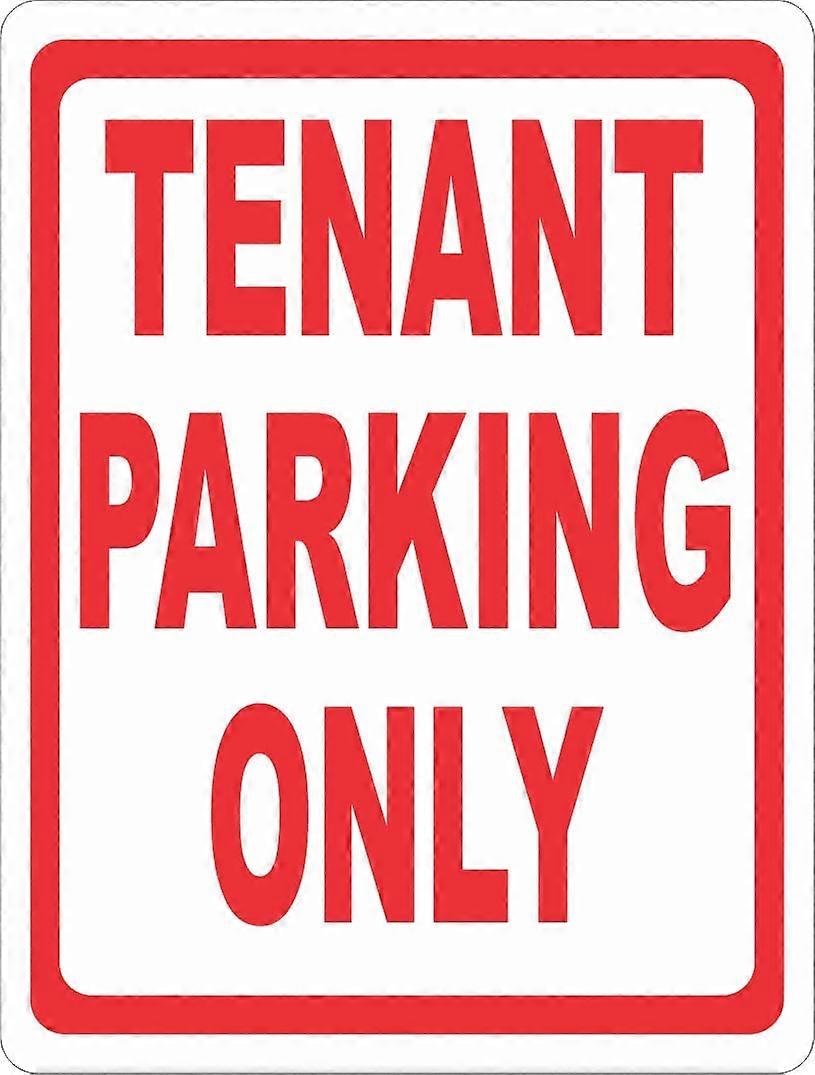 lejer parkering kun tegn. 8x12 metal.