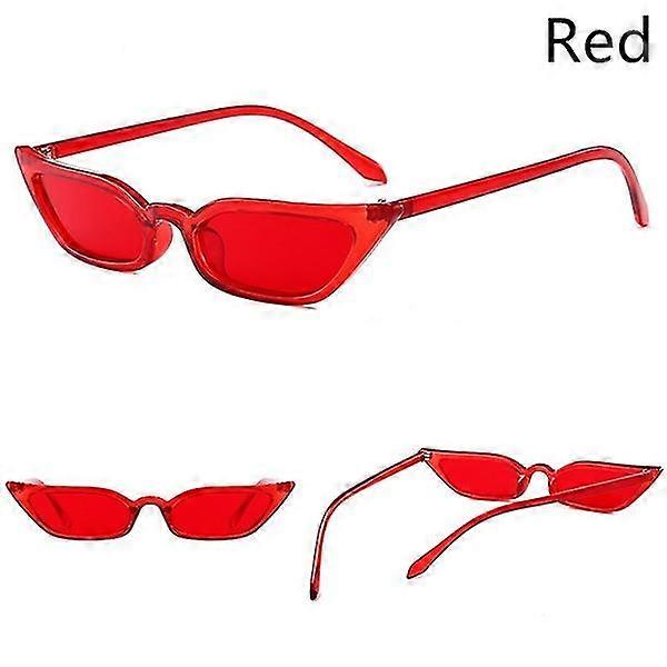 New Trend Small Frame Cat Eye Sunglasses [red]