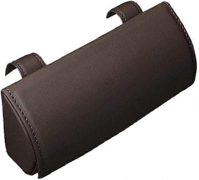 Car Glasses Frame Car Sun Visor Sunglass Frame PU Leather Glasses Case