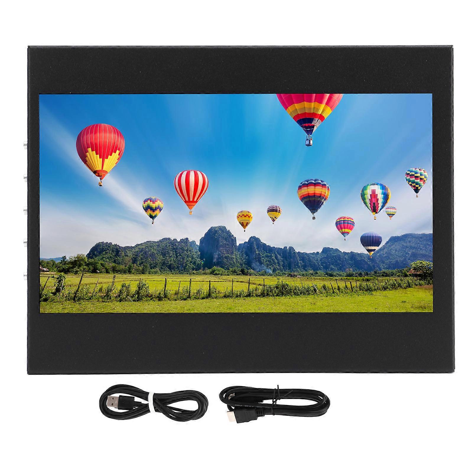 7 Inch Capacitive Touch Screen Display Portable HD Color Screen Display Support HD Multimedia Interface VGA Input Interface