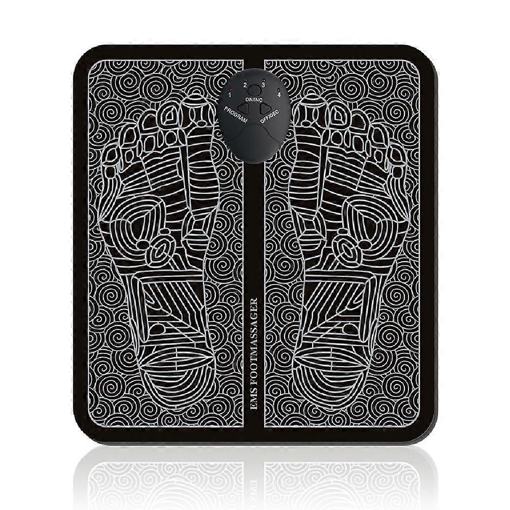 Black New Ems Foot Massager Neuropathy Feet For Circulation And Pain Relief
