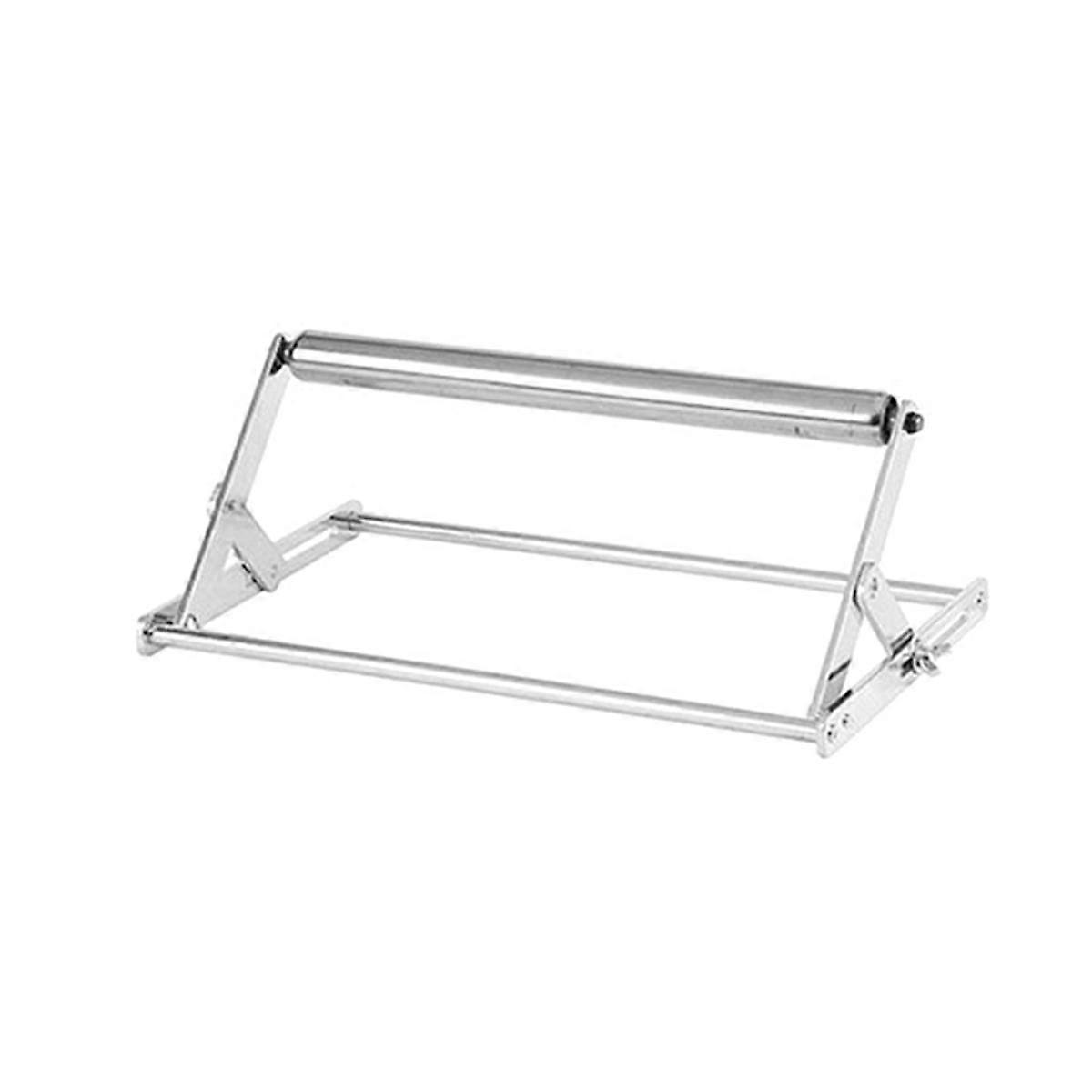 Foldable Stainless Steel Stand Adjustable Cutting Machine Material Support Frame for Cutting Stand