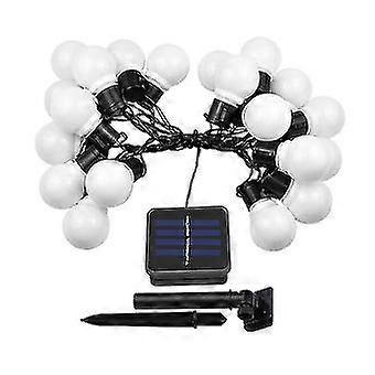 Solar Powered Led String Lights- Waterproof Patio Lights - Durable String Lights For Outside, Porch