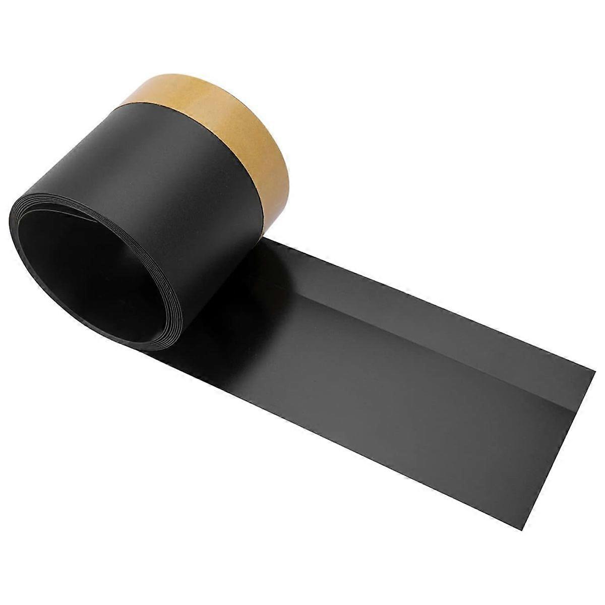 Under Couch Blocker Cuttable Strong Adhesion Soft PVC Under Sofa Bed Blocker for Pets Toy Black