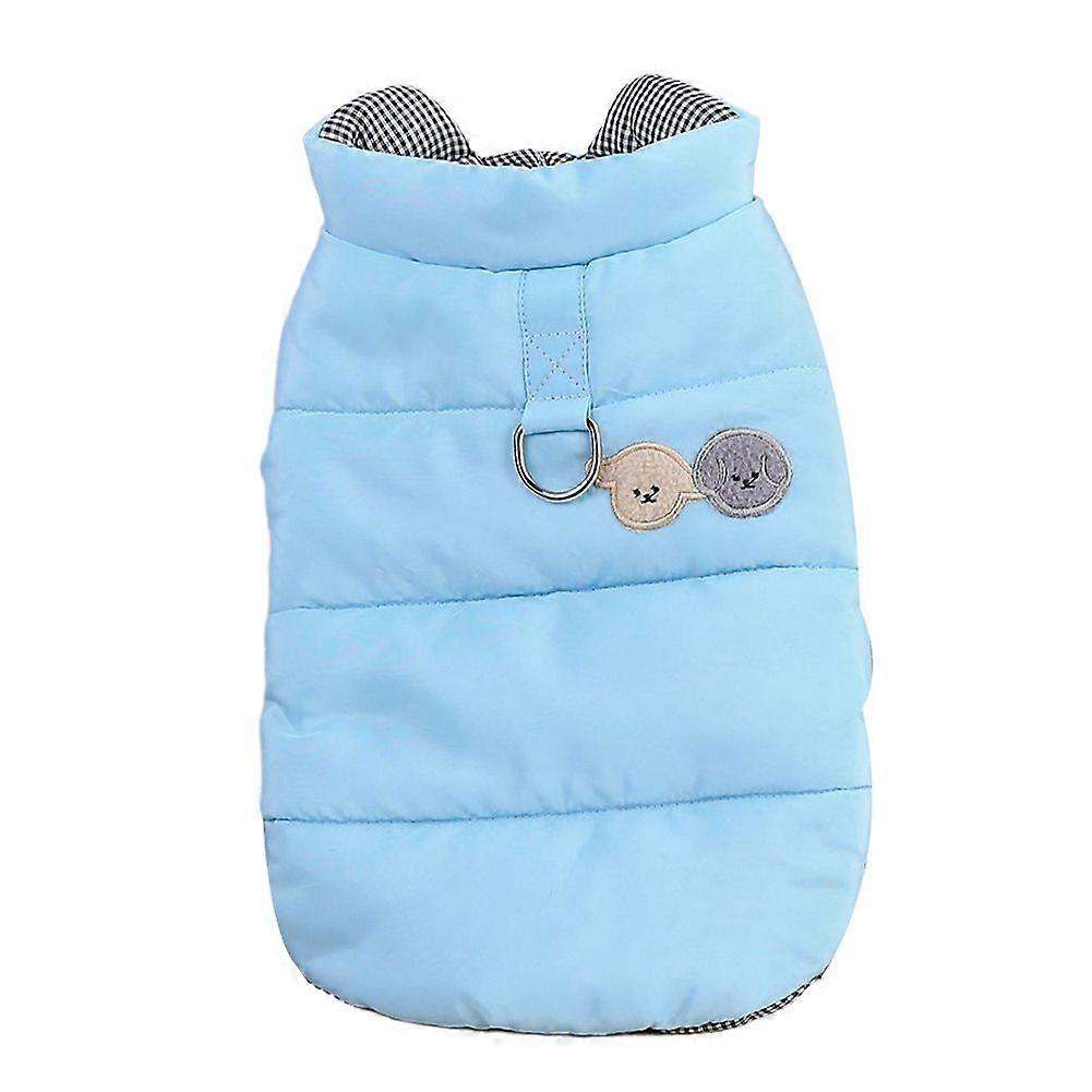 Dog Winter Clothes Puppy Warm Jacket Coat for Small Medium Dog Cats with D-Ring Vest Chihuahua Fren