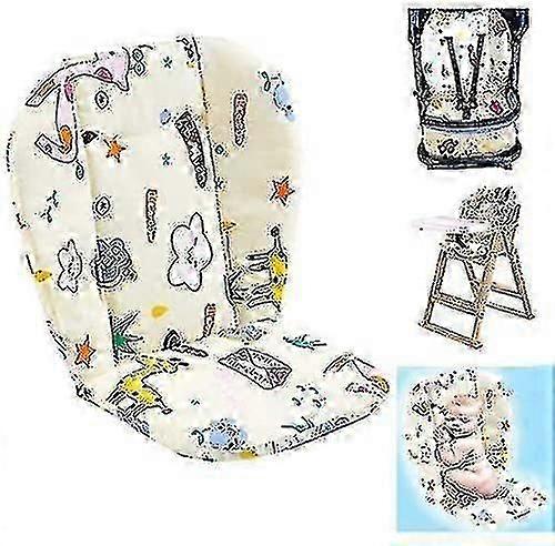 ハイチェアクッションとサスペンダー、ハイチェアクッション、パッド入りベビーハイチェア