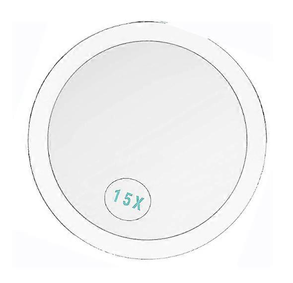 15x magnifying glass mirror with suction cup