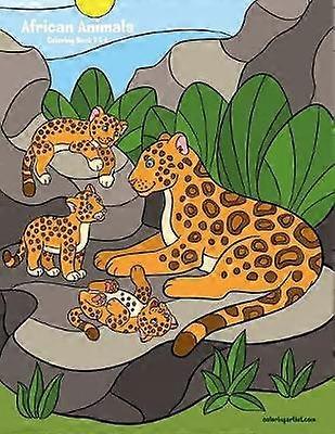 African Animals Coloring Book 3  4