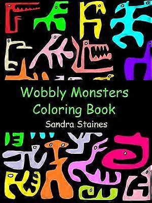 Wobbly Monsters Coloring Book
