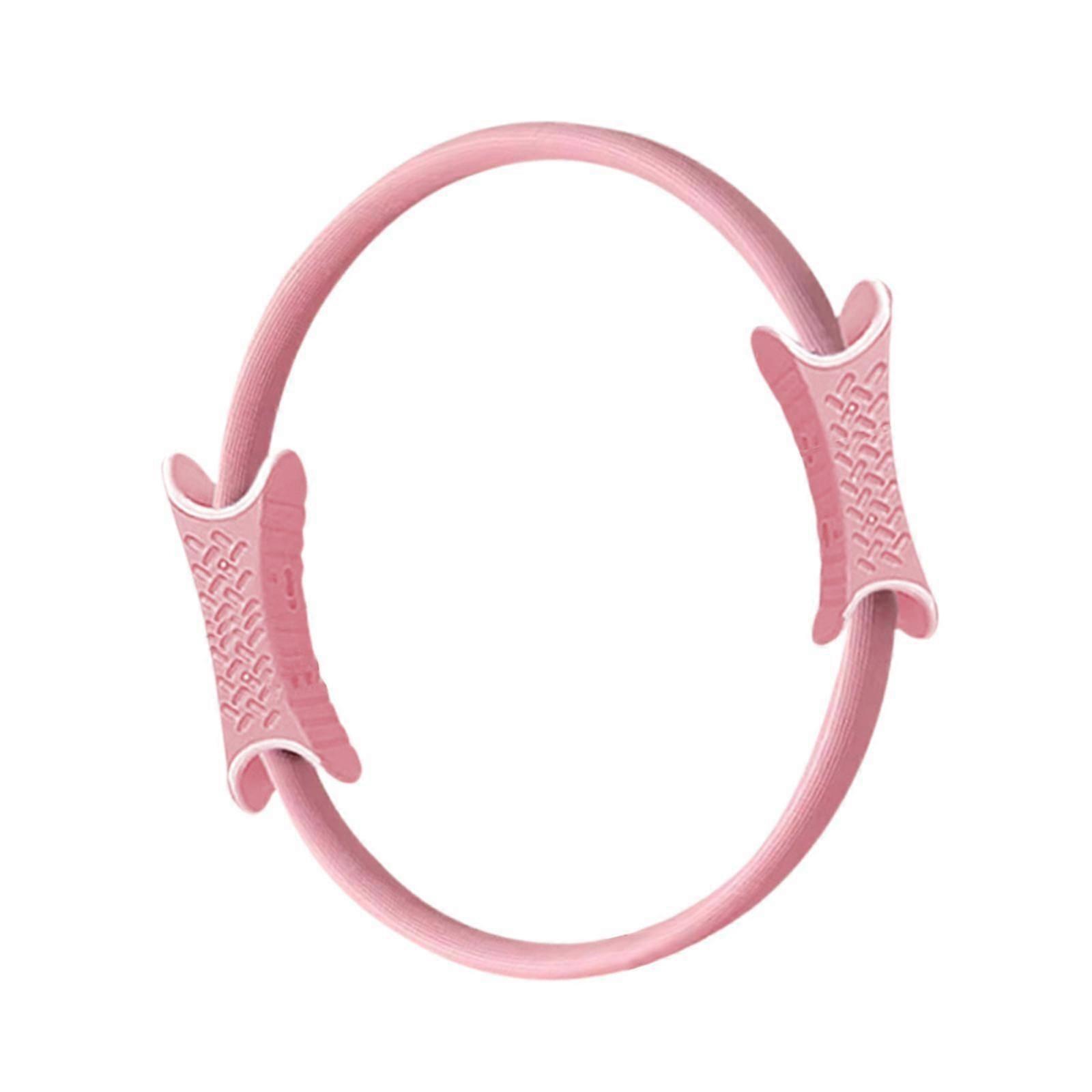 Pilates Ring Circle Iniciante Resistência Interna Coxa Exercitador Fitness Circle Rosa