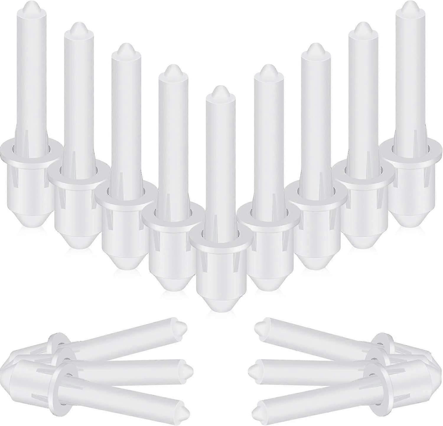 Shutter Repair Pins Replacement Kit, White (20 Pieces)