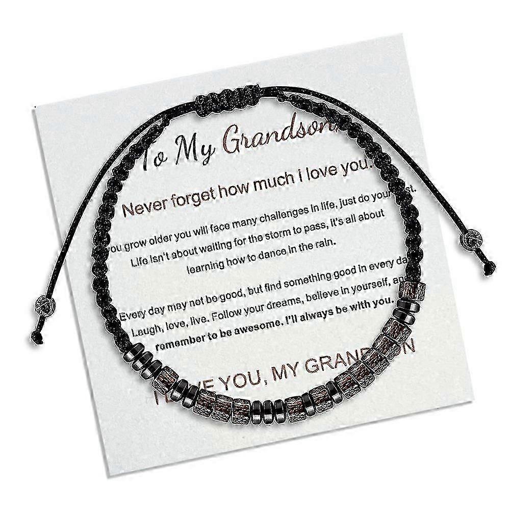 Morse Code Secret Hidden Message I Love You Card Bracelet Gifts