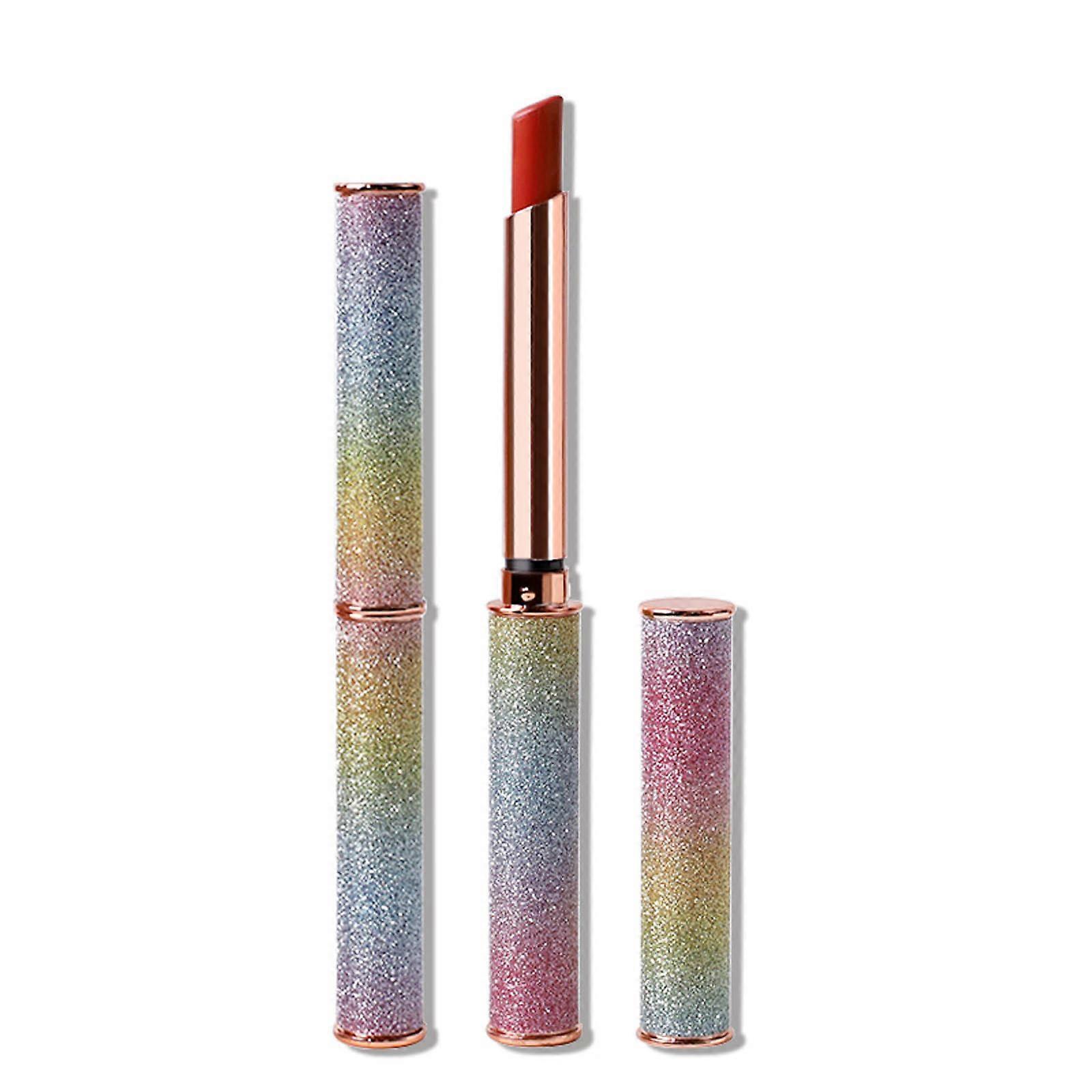 Liquid Lipstick Gift Set Starshine Matte Lipstick Does Not Glue The Cup, Does Not Fade, Broken Diamond Small Heel Lipstick