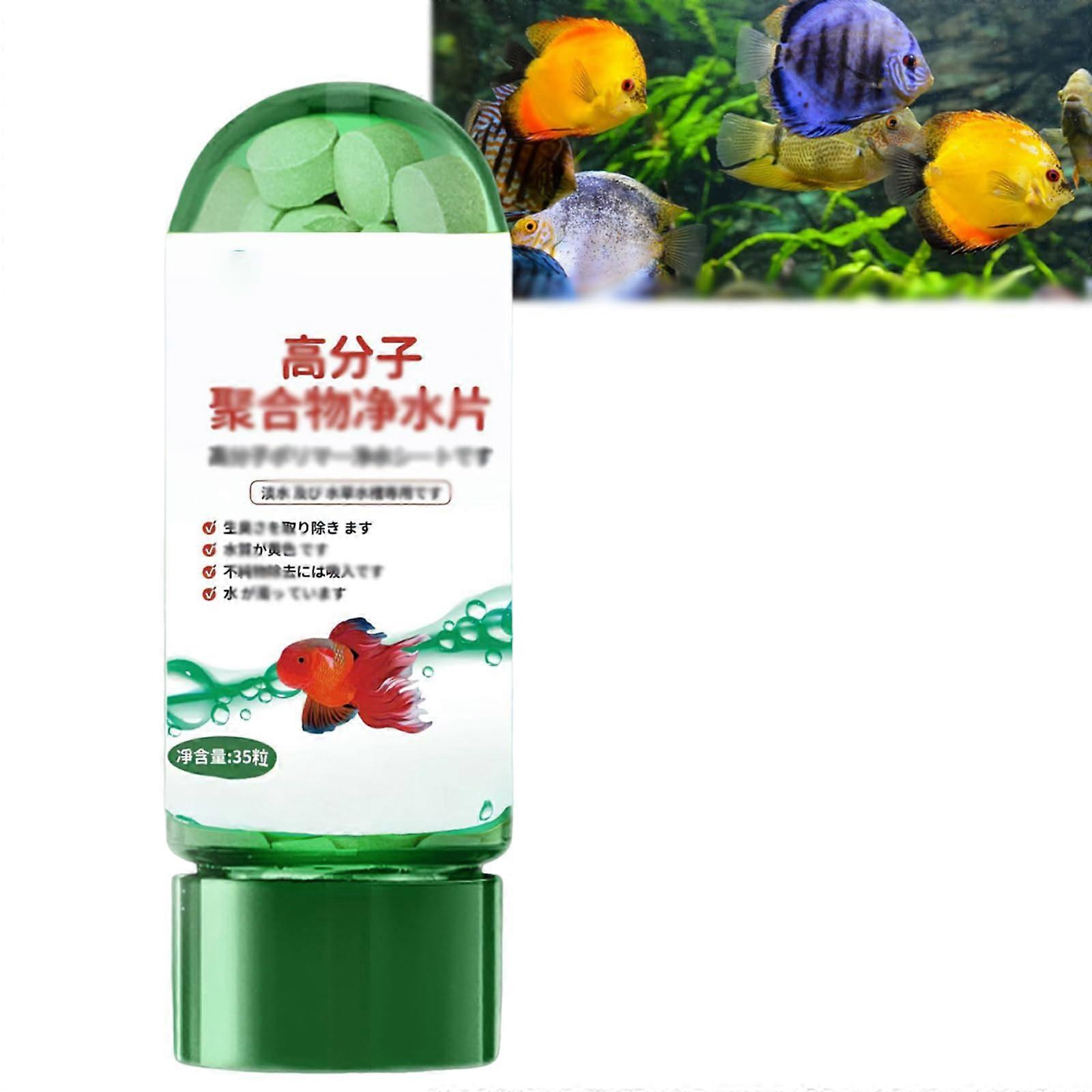 35PCS Advanced Purifying Tablets for Pristine Aquarium Water