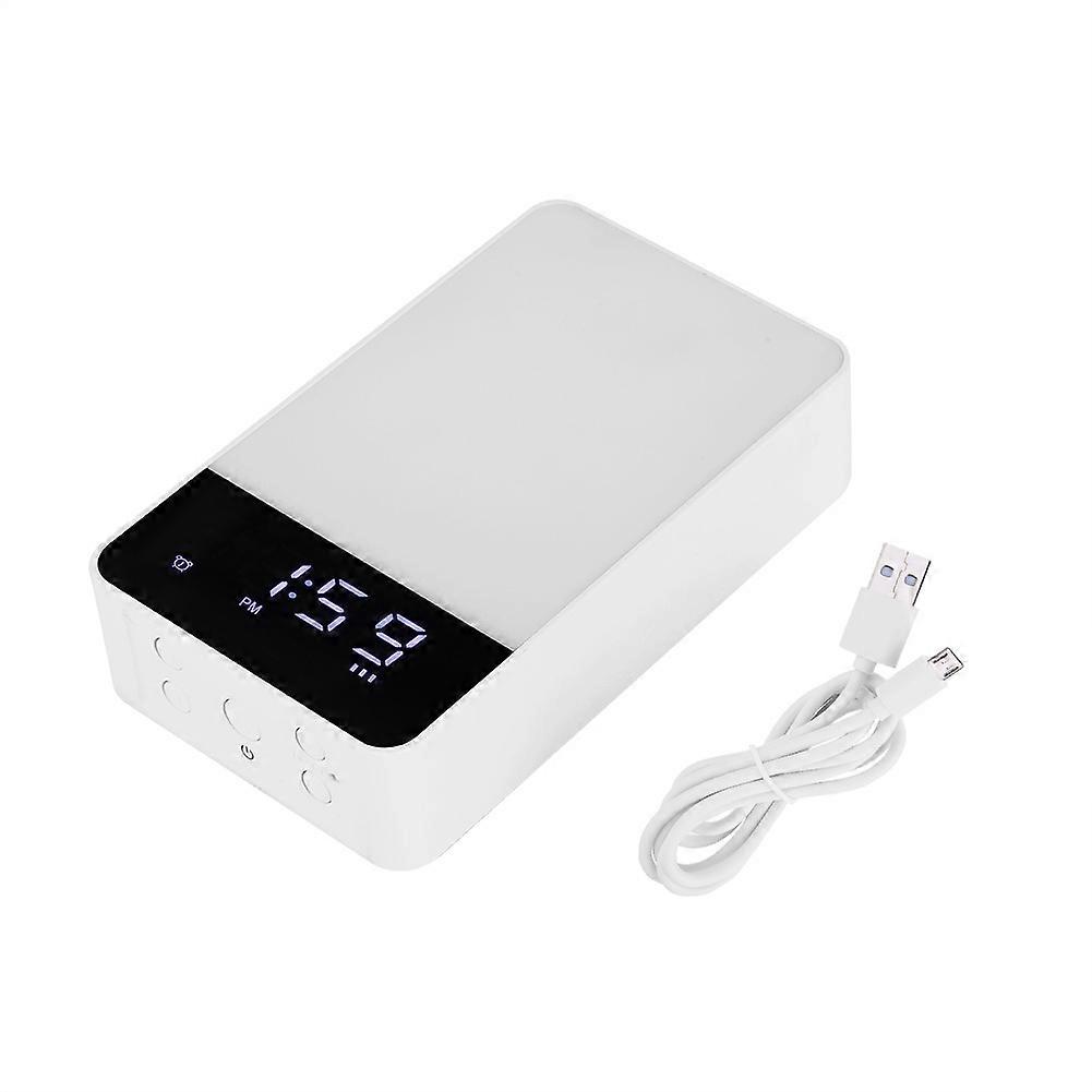 MUSKY LED Touch 7 Color Night Light Wake up Beep Timer Alarm Clock Room with Snooze Mode