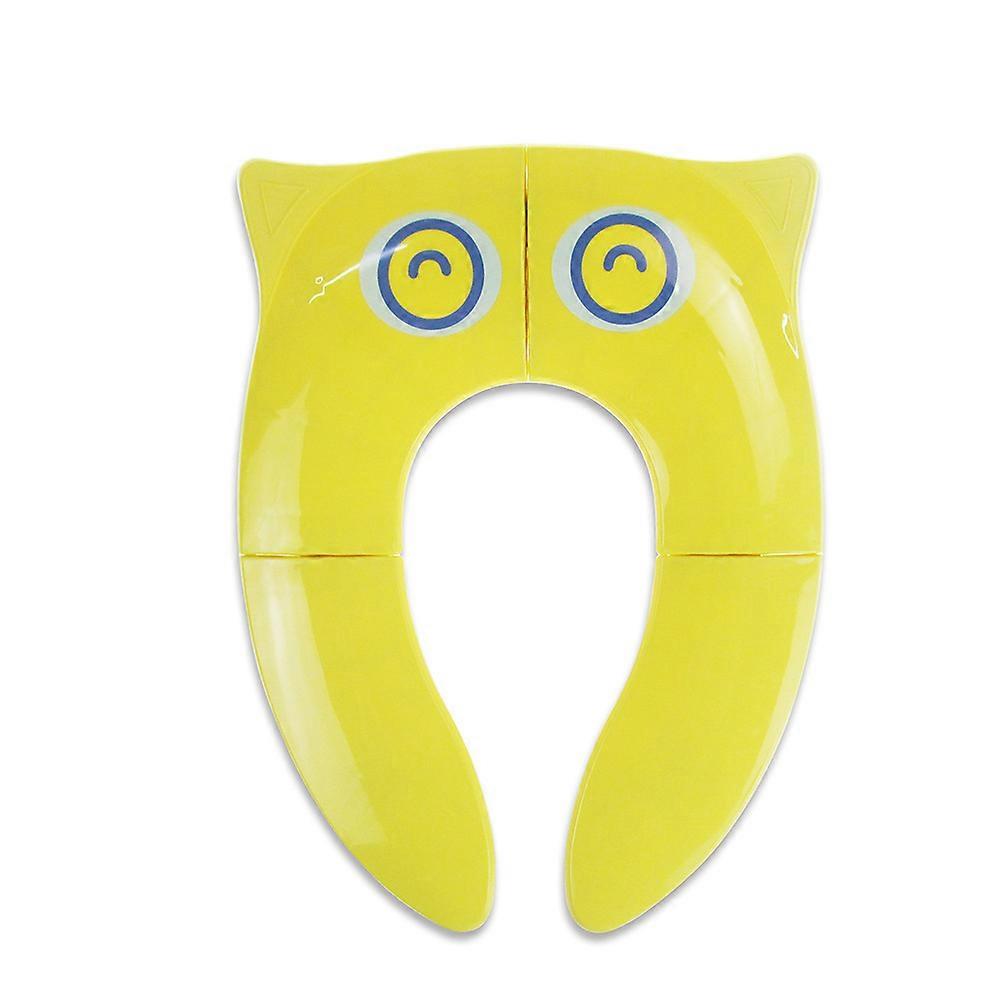 折叠式大型防滑硅胶垫旅行便携式可重复使用的马桶如厕训练座椅套衬里，带手提袋，适合婴儿、幼儿和儿童