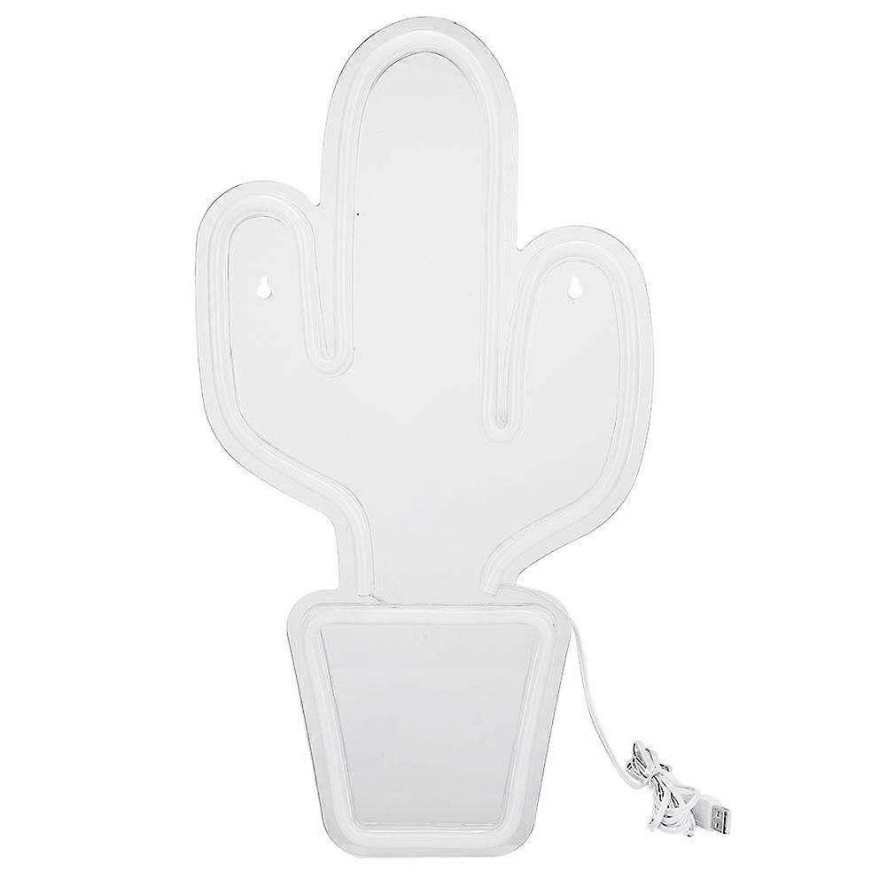 Innovative Cartoon Cactus - Shape Acrylic LED Decorative Light for Party and Home